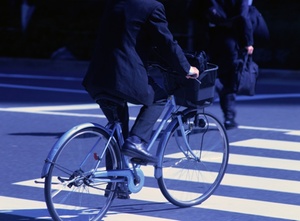 Mit dem Fahrrad sicher zur Arbeit