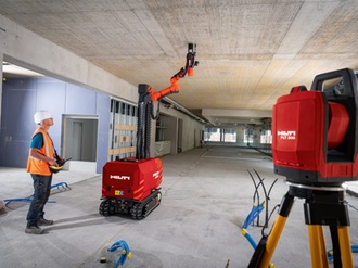 Baustelle Roboter Jaibot Hilti