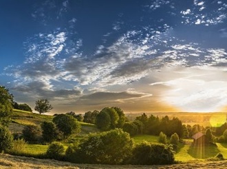 Bayern Land Landschaft Grundstück