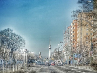 Berlin Straßenflucht auf Alex