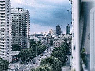 Berlin Straßenschlucht