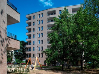 Bundespreis Bauen und Umwelt, Wohnquartier Sewanstraße Berlin, Howoge