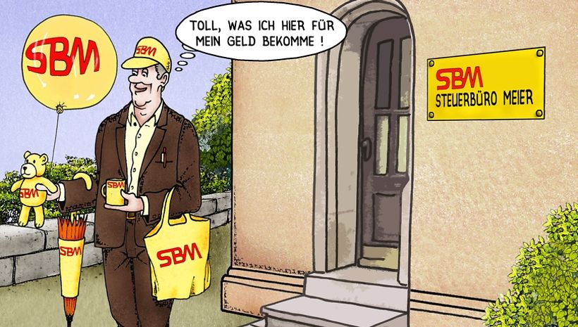 Cartoon Honorar Bild 2