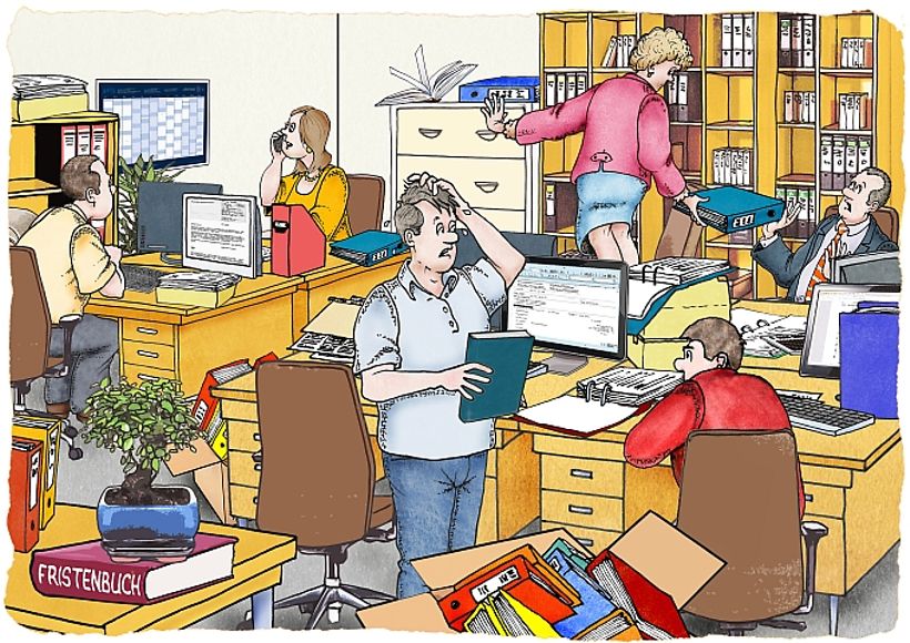 Cartoon Qualitätsmanagement Bild 1