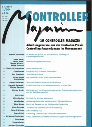 Controller Magazin Ausgabe 1/1999 | Controller Magazin