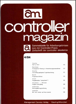 Controller Magazin Ausgabe 04/1984 | Controller Magazin