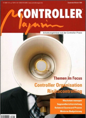 Controller Magazin Ausgabe 5/2008 | Controller Magazin