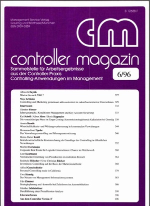 Controller Magazin Ausgabe 6/1996 | Controller Magazin