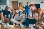 Co-Living Wohnraum junge Leute WG