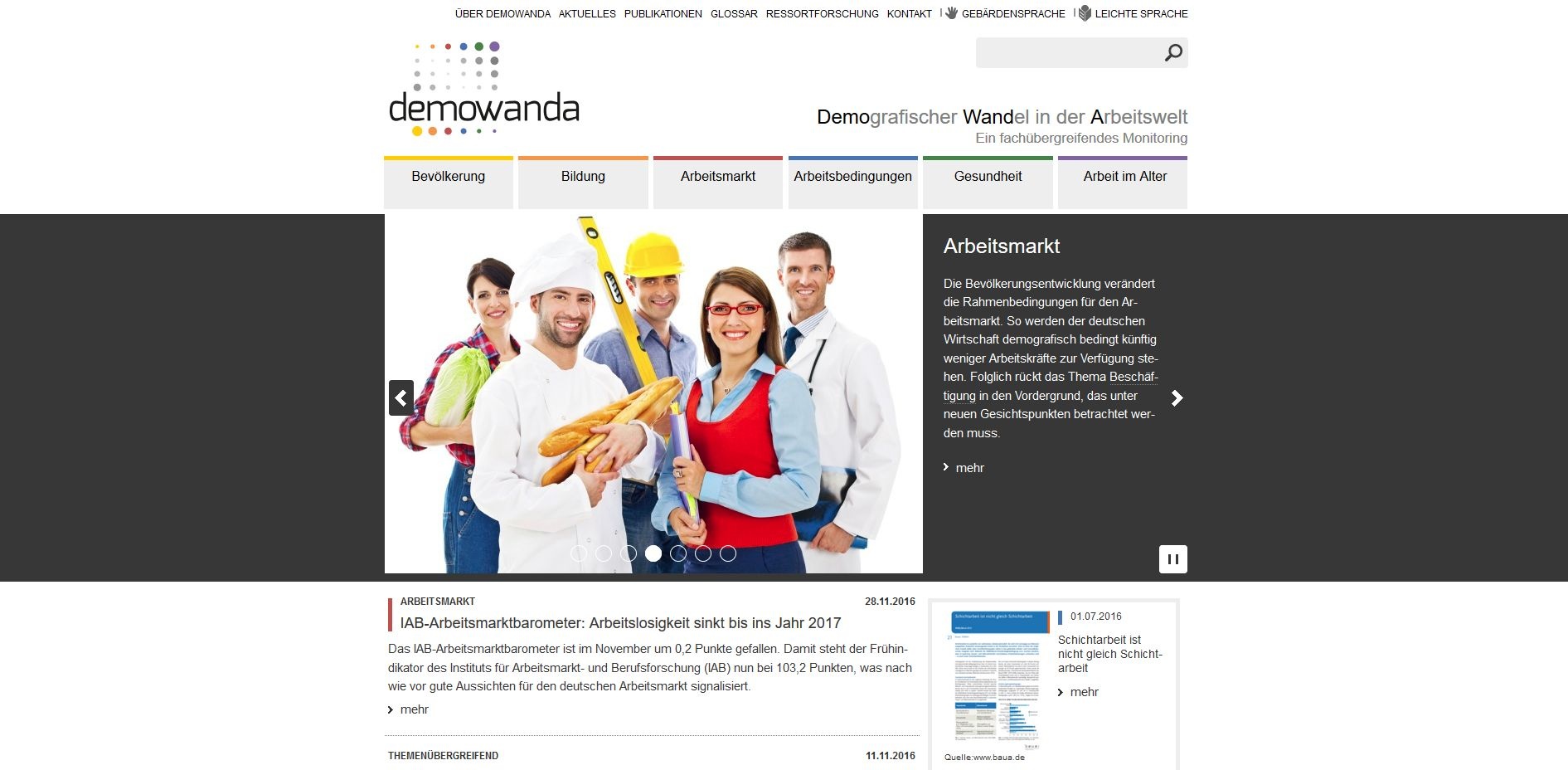 Demowanda Demografischer Wandel In Der Arbeitswelt - 