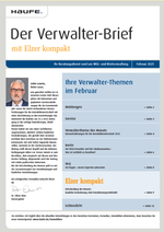 Der VerwalterBrief Februar 2025