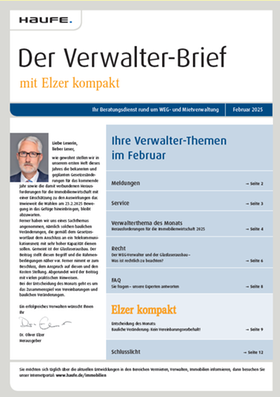 Der VerwalterBrief Februar 2025