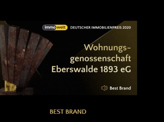 Deutscher Immobilienpreis 2020 Wohnungsgenossenschaft Eberswalde