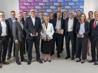 DW-Zukunftspreis 2022 Gruppenfoto Sieger