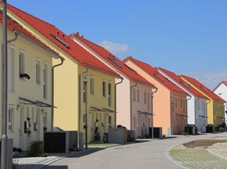 Einfamilienhäuser Neubau Neubausiedlung