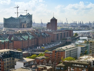 Elbphilharmonie und Speicherstadt