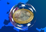 Eurozeichen Blase Banken Krise Euro Europa