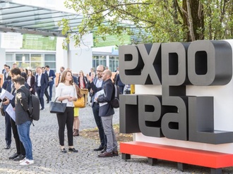 Expo Real 2023 Besucher 3D-Logo 