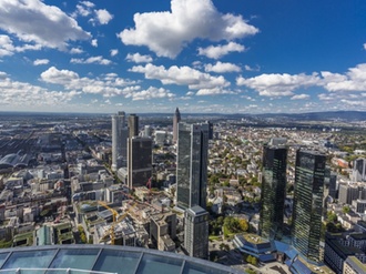 Frankfurt von oben