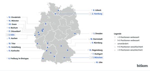 Smart City Index: Digitalisierung in deutschen Großstädten