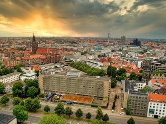 Hannover_Sonnenuntergang