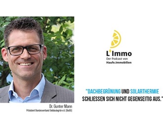 Header L'Immo Podcast mit Dr. Gunter Mann