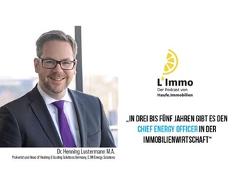 Header L'Immo Podcast mit Henning Lustermann EON