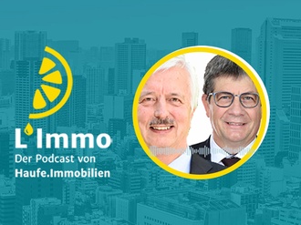 Header L'Immo Podcast mit Otto Keibler und Michael Rau