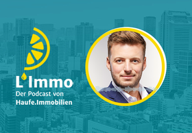 Header L'Immo Podcast mit Sebastian Renn, Drooms