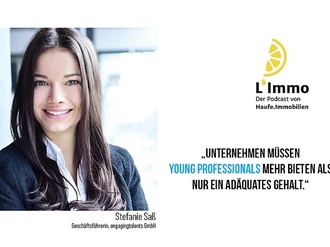 Header L´Immo Podcast mit Stefanie Saß