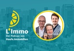 Header L'Immo Podcast Stamm, Klotz, Wall