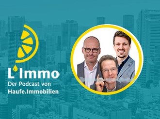 Header L'Immo Podcast Stamm, Klotz, Wall