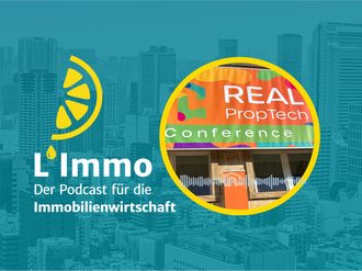 Header L'Immo-Podcast zur Real PropTech Conference 2023