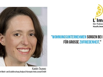 Headerbild L´Immo Podcast mit Katrin Trunec