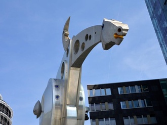 Heidelberg Skulptur Bürogebäude Verwaltung