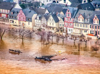 Hochwasser Rhein