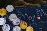 Kryptowährung Bitcoin Münzen
