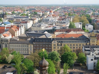 Leipzig von oben