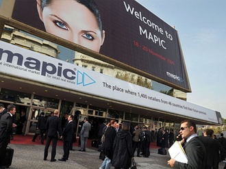 MAPIC 2009 - OUTSIDE VIEW - MAIN ENTRANCE CROISETTE - PALAIS