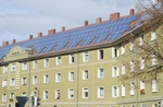 Mehrfamilienhaus Solarstrom Photovoltaik Solardach