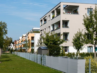 Moderne Wohnblocks