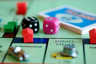 Monopoly Brettspiel Ausschnitt