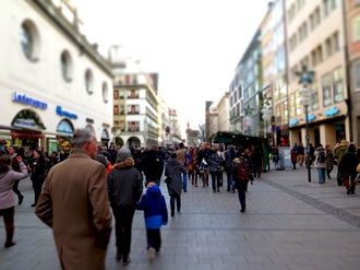 München Einkaufsstraße High Street