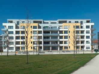 Neuer Wohnblock