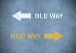 Old Way New Way Schrift