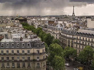 Paris_Frühling_Stadtansicht