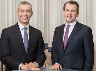 Peter Finkbeiner (links), Niclas Karoff