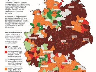 Postbank Wohnatlas: Investitionsperlen in Deutschland