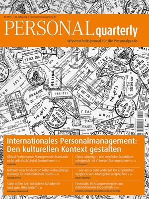 PERSONAL quarterly Ausgabe 4/2013 | PERSONALquarterly