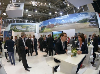 RAG Montan Immobilien GmbH Messestand